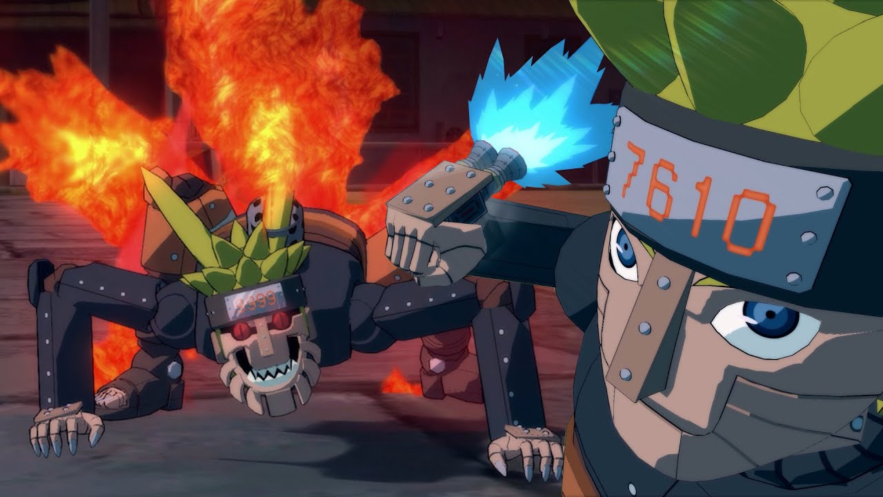 Naruto Storm Connections - Mecha Naruto (4 Tails Mode) Complete Moveset