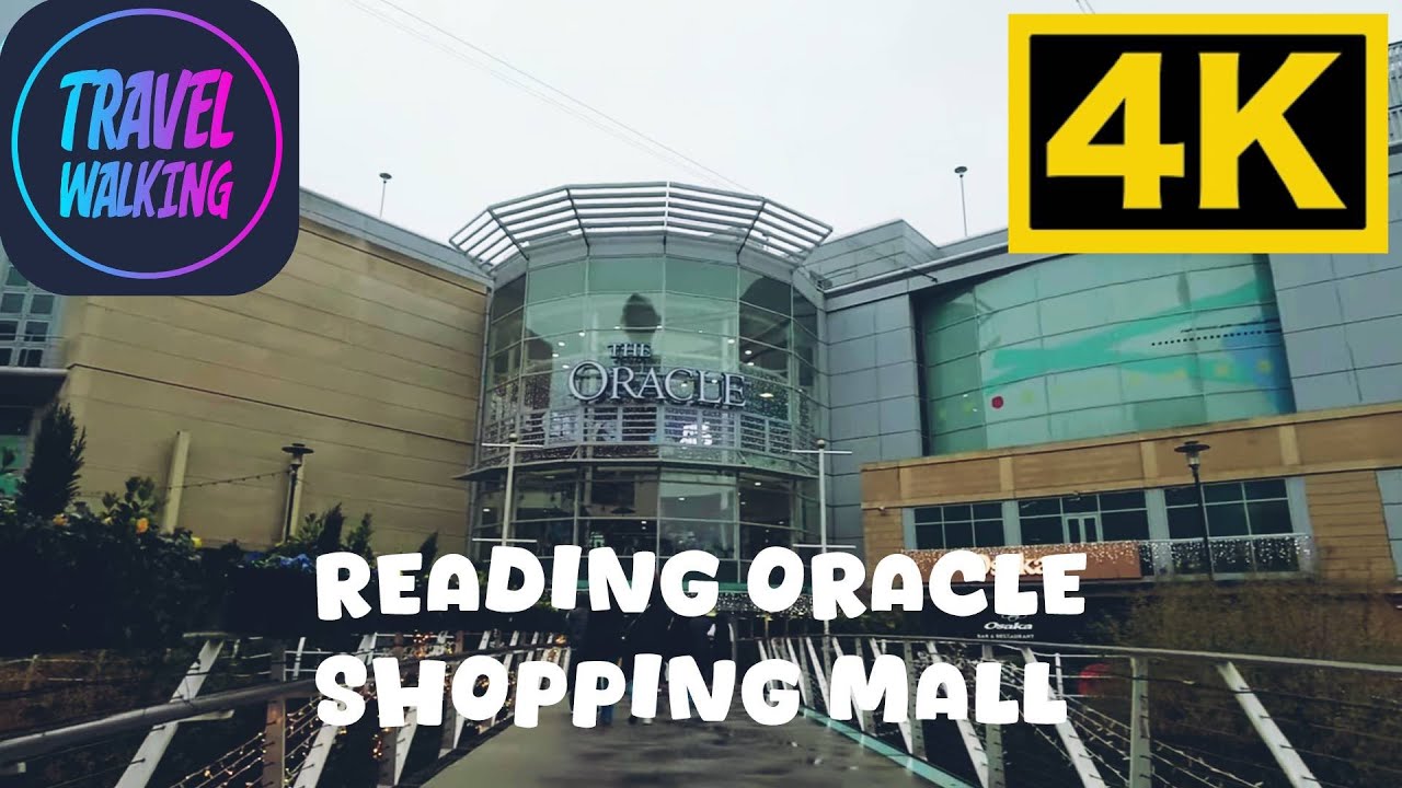 Reading Oracle Shopping Mall 🇬🇧 | Luxury Shops & Riverwalk | 4K Walking Tour