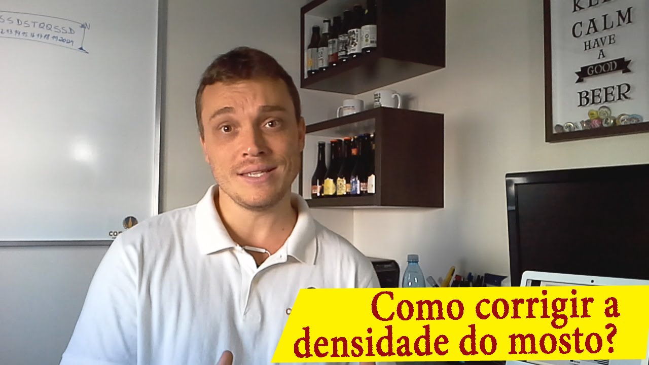 Como corrigir a densidade do mosto | Concerveja (14/365)