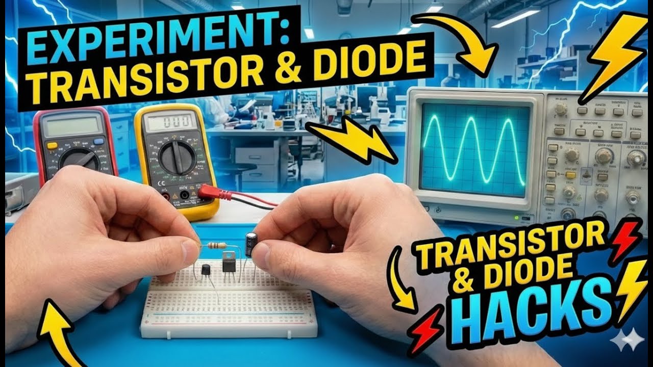 6. Experment on diode and Transistor