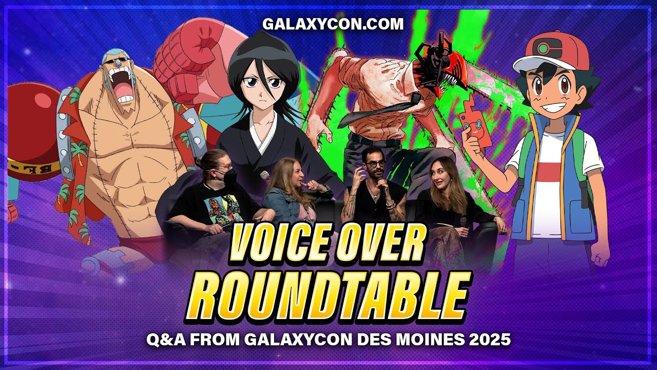 Voice Over Roundtable | GalaxyCon Des Moines 2025