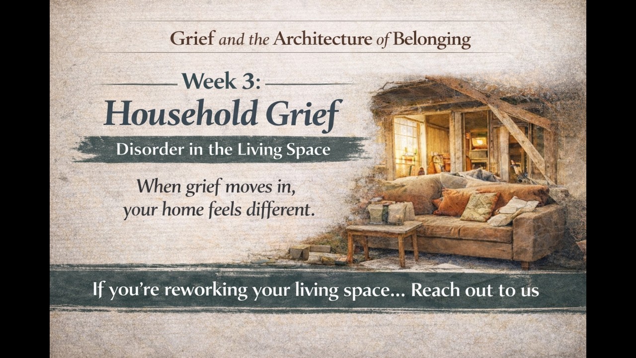 Week 3: Household Grief—When a Home Stops Feeling Like Home, Grief and the Architecture of Belonging