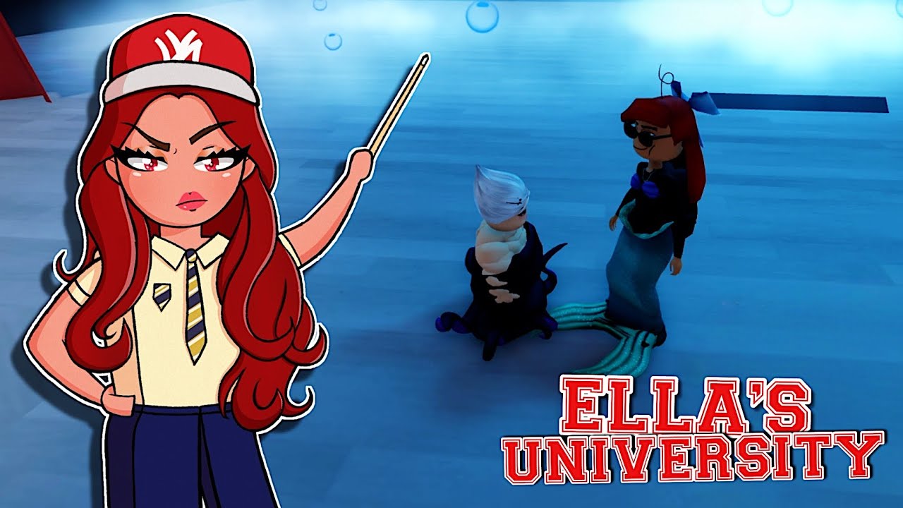 ROBLOX ELLA'S UNIVERSITY THEY GO TO EACH CLASS JUST TO ARGUE COME LISTEN YALL!