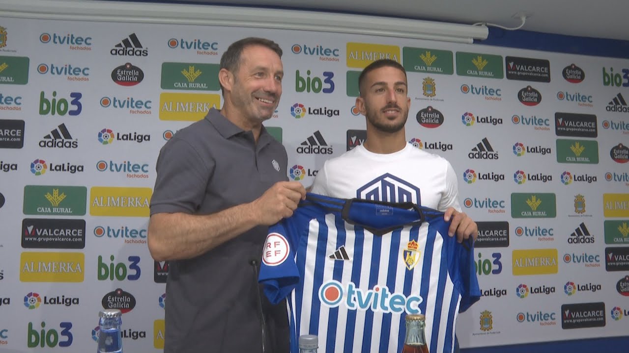 Rueda de prensa Presentación de Ernesto Gómez con la SD Ponferradina