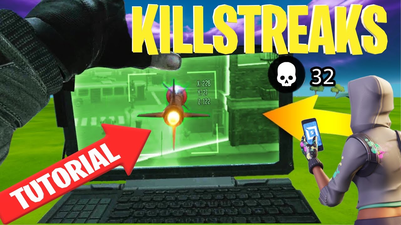 How To Make CUSTOM KILLSTREAKS In Fortnite Creative!