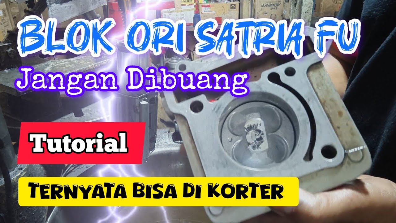 Siapa bilang tak bisa di Korter ⁉️  Blok ORI Satria FU _ Jangan Buang Mubazir