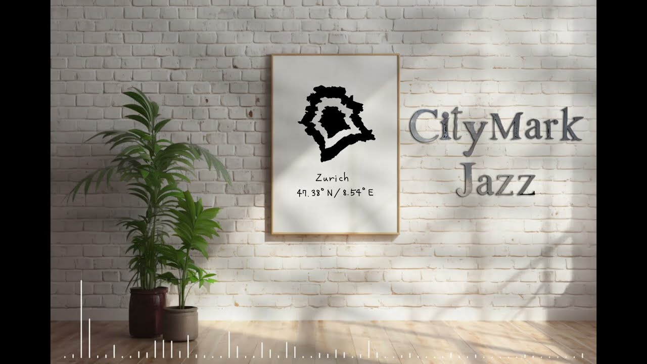 Zurich CityMark Jazz | Calm Jazz for Studying, Working & Deep Focus | 1 Hour