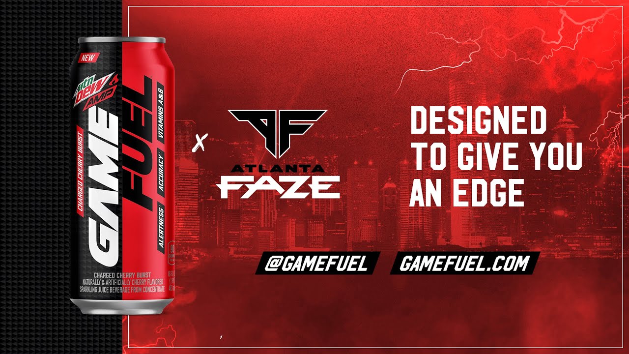 MTN DEW AMP GAMEFUEL- Giving Atlanta FaZe the Edge