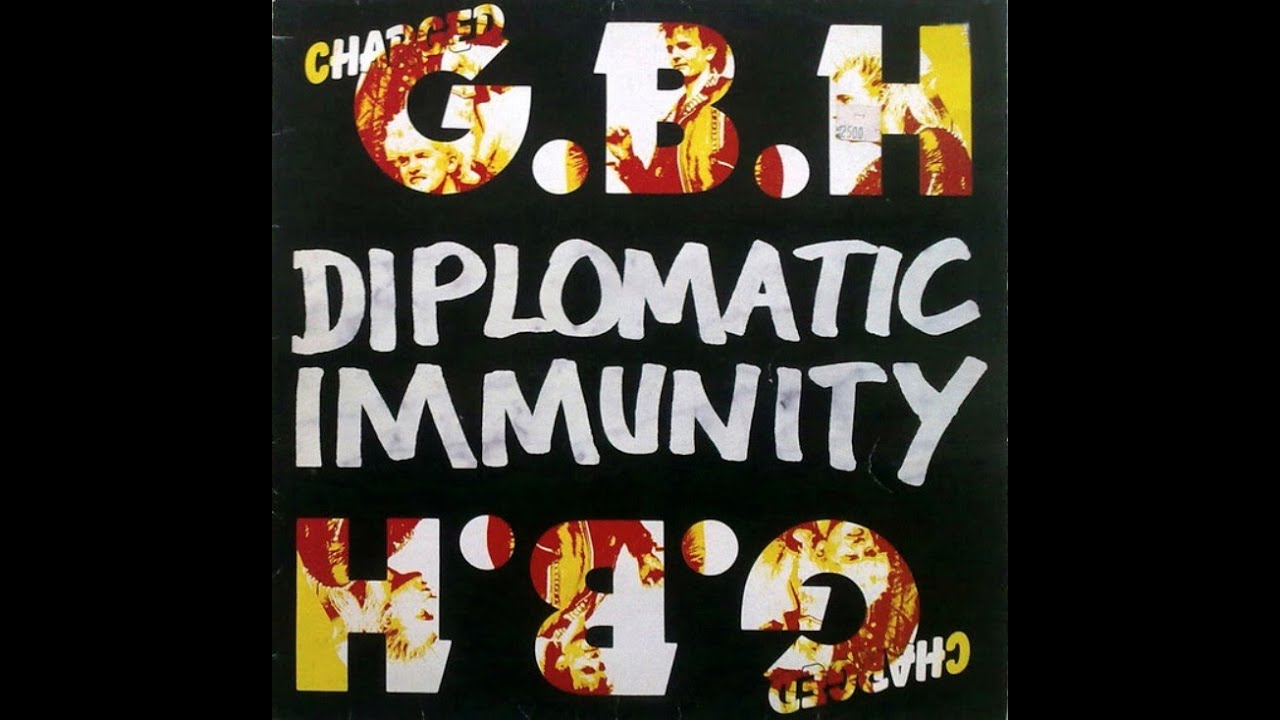 G.B.H. - Diplomatic Immunity - Clay Records 1984