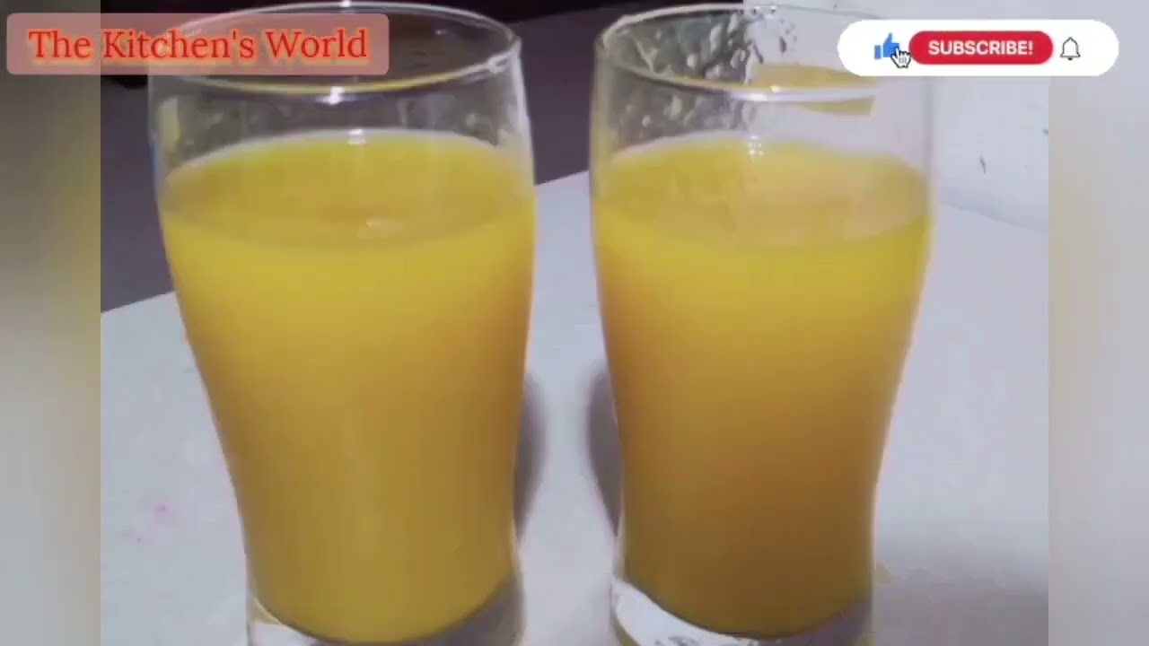 100% natural homade mango frooti/mango frooti without artificial colour, preservatives/mango frooti