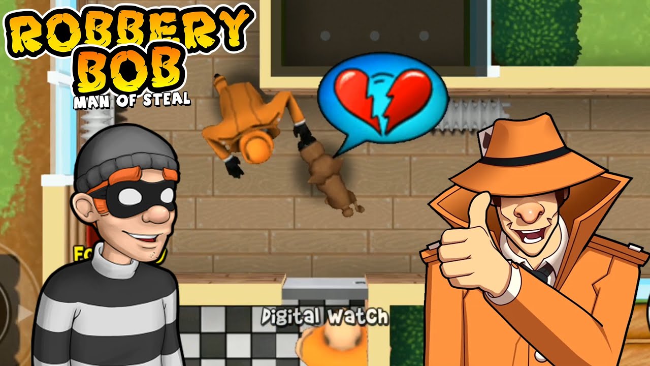 Robbery Bob 1 - Orange Sam Attacked By Prison Biff #12