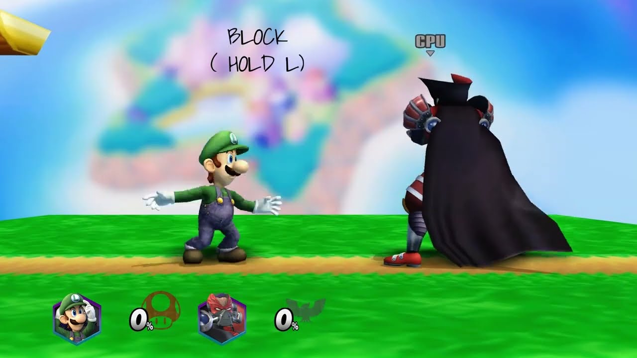 PROJECT M EX REMIX 0.95 B LUIGI MOVESET SHOWCASE