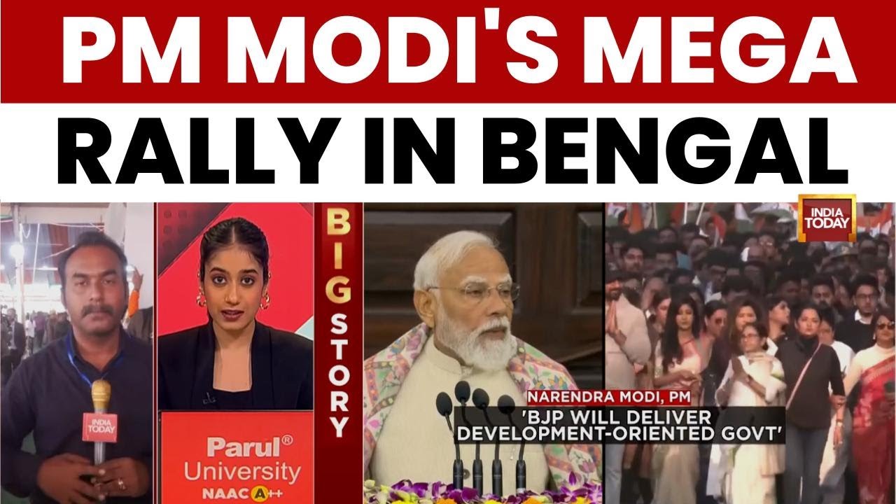 PM Narendra Modi's Mega Political Rally In Bengal: 1st Sleeper Vande Bharat To Be Unveiled