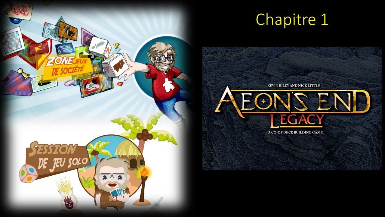 Session de jeu en duo d'Aeon's End Legacy - Chapitre 1