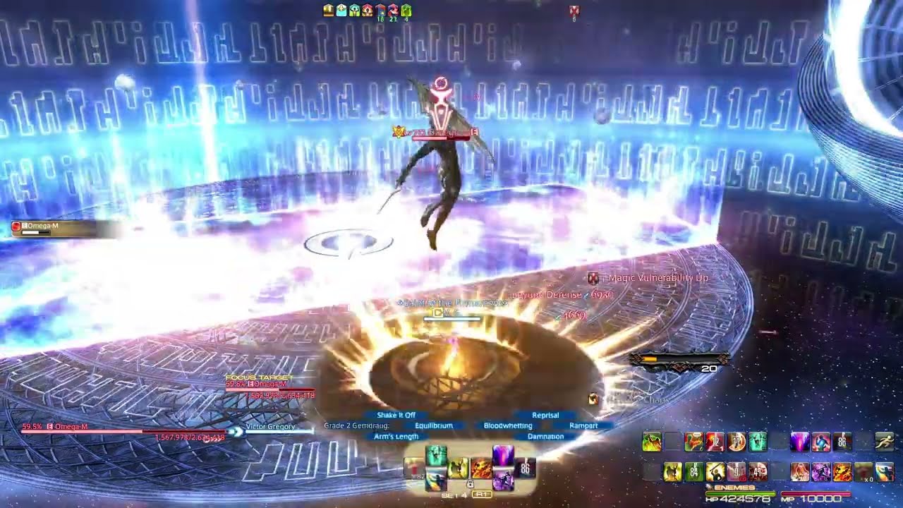 Final Fantasy XIV - Omega: Alphascape V4.0 (Savage) (Solo WAR)