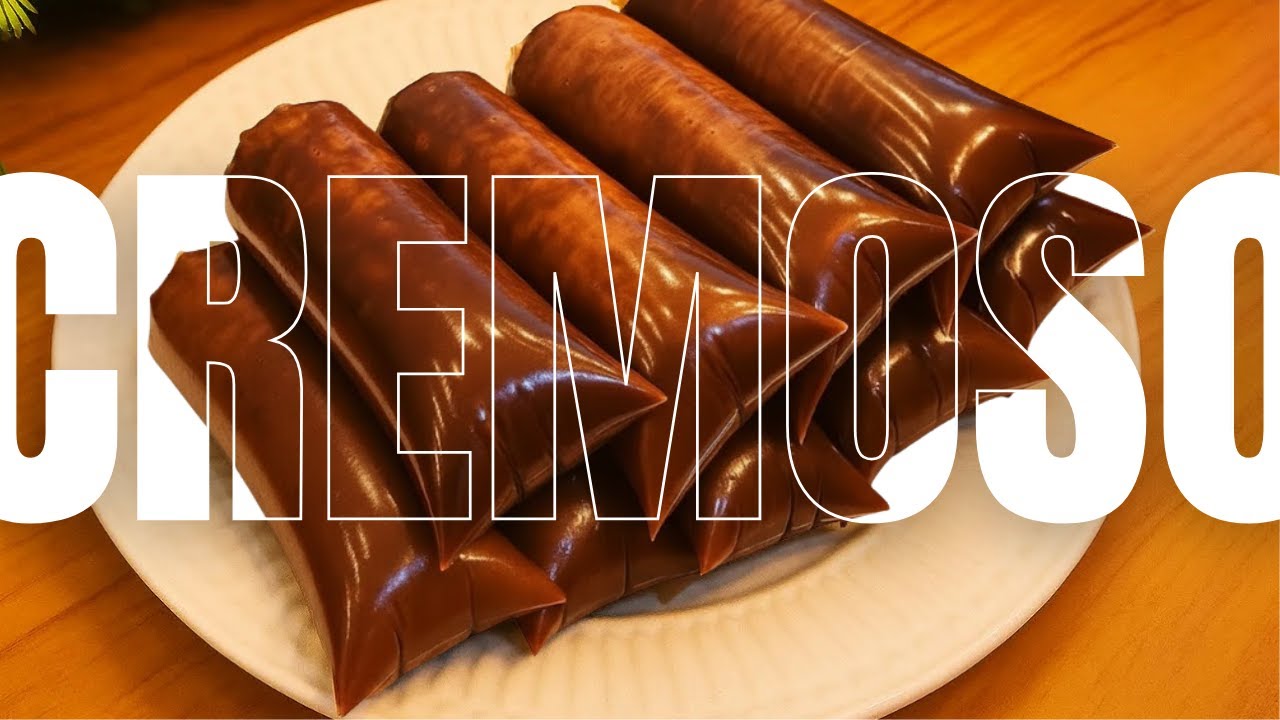 LUCRO FÁCIL: Geladinho Pudim de Chocolate, Cremoso e Econômico SEM Leite Condensado!