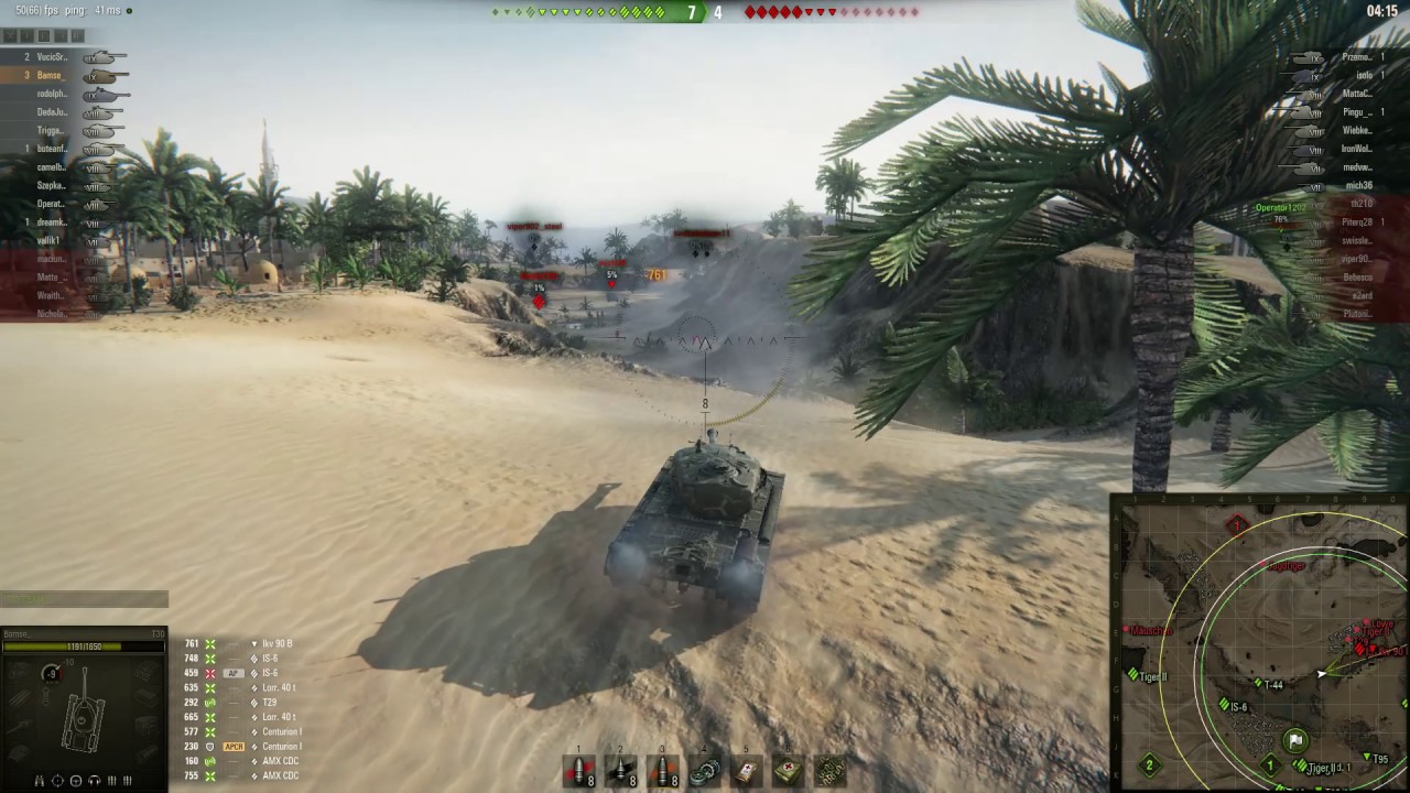 T30 Ace Tanker on El Halluf - Bamse_ - World of Tanks