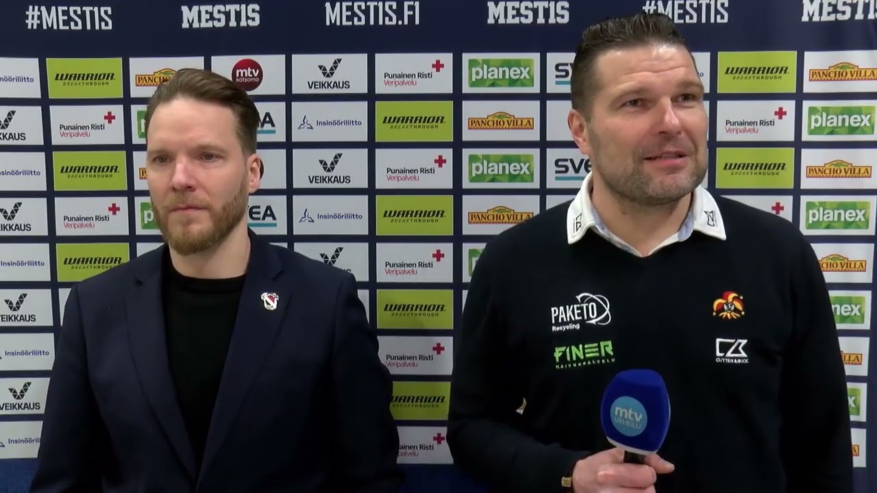 Valmentajahaastattelut: Kiekko-Pojat - Jokerit 4.3.2026