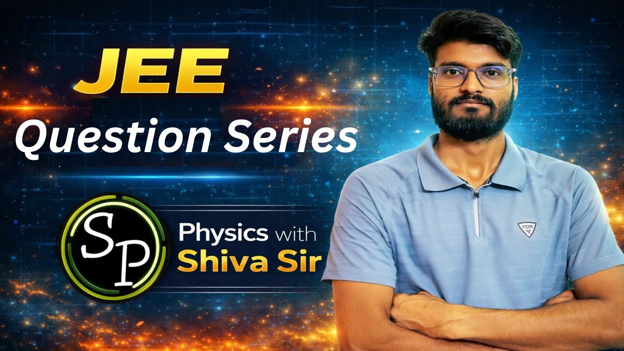 🔥JEE Series, Q-03 I Capacitor Heat Loss Problem | Energy Conservation | Physics
