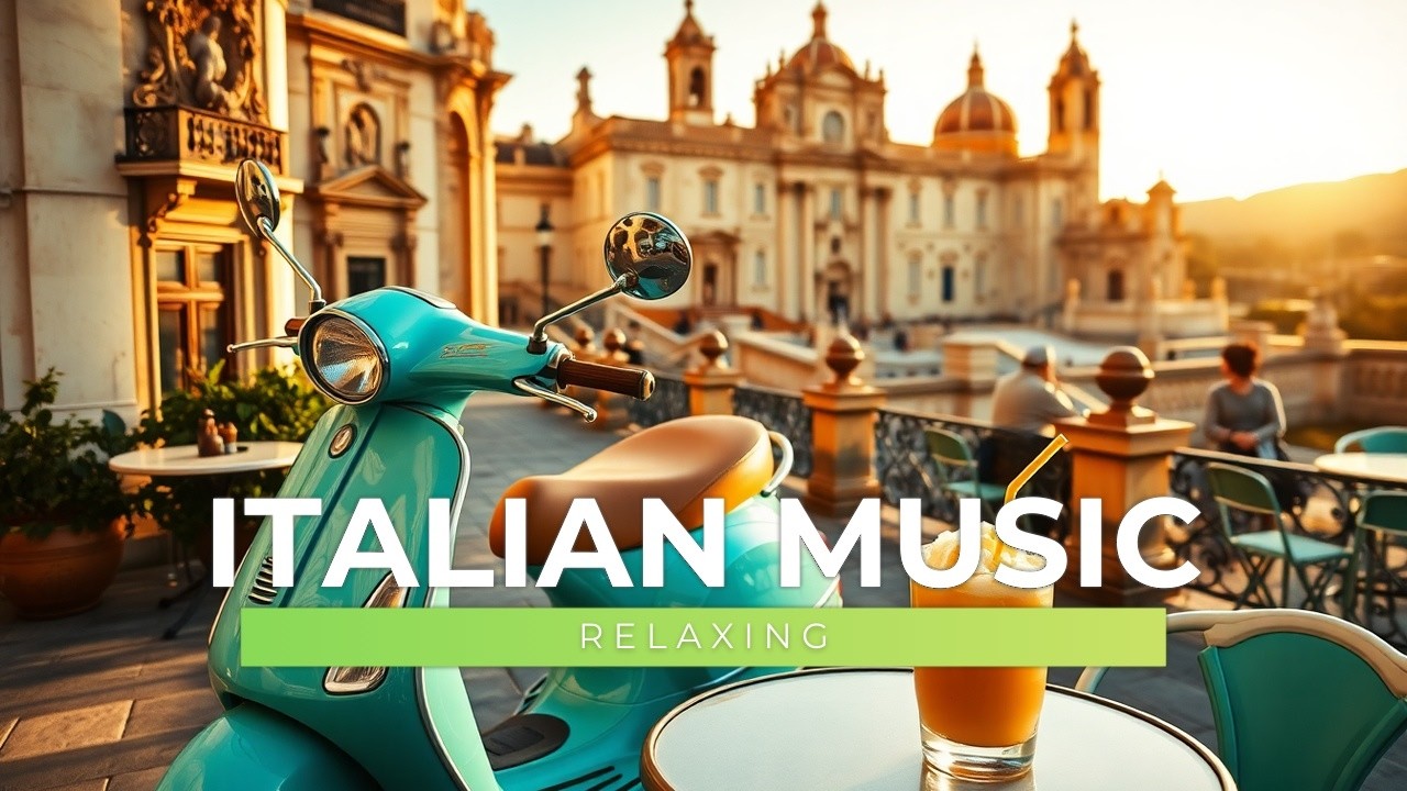Italian Riviera Moonlight 🌙 Romantic Jazz & Vintage Guitar