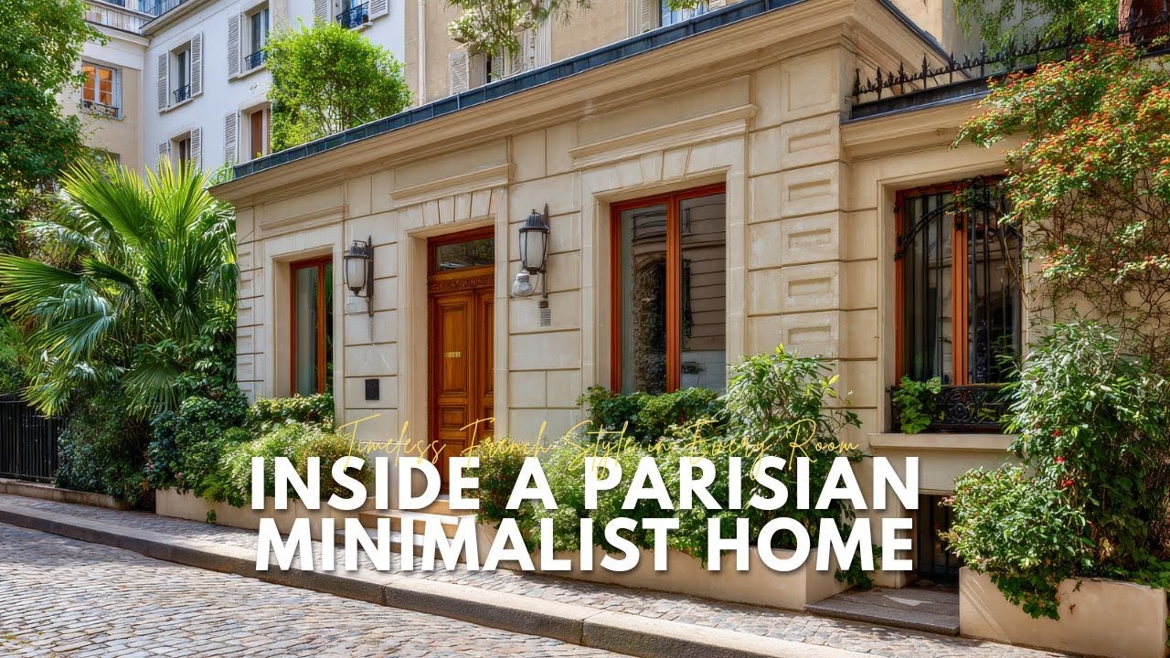 Inside a Parisian Minimalist Home | Elegant French Style Meets Modern Simplicity