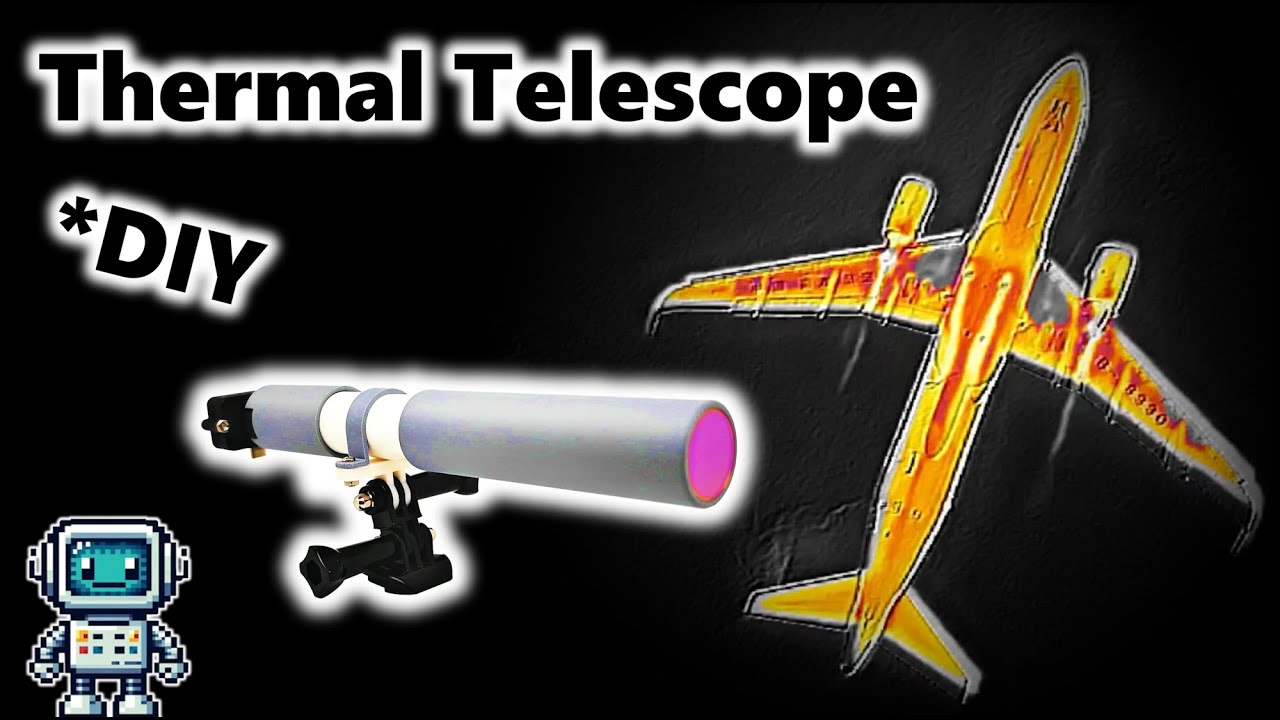 Easy DIY Thermal Telescope with over 10x Magnification