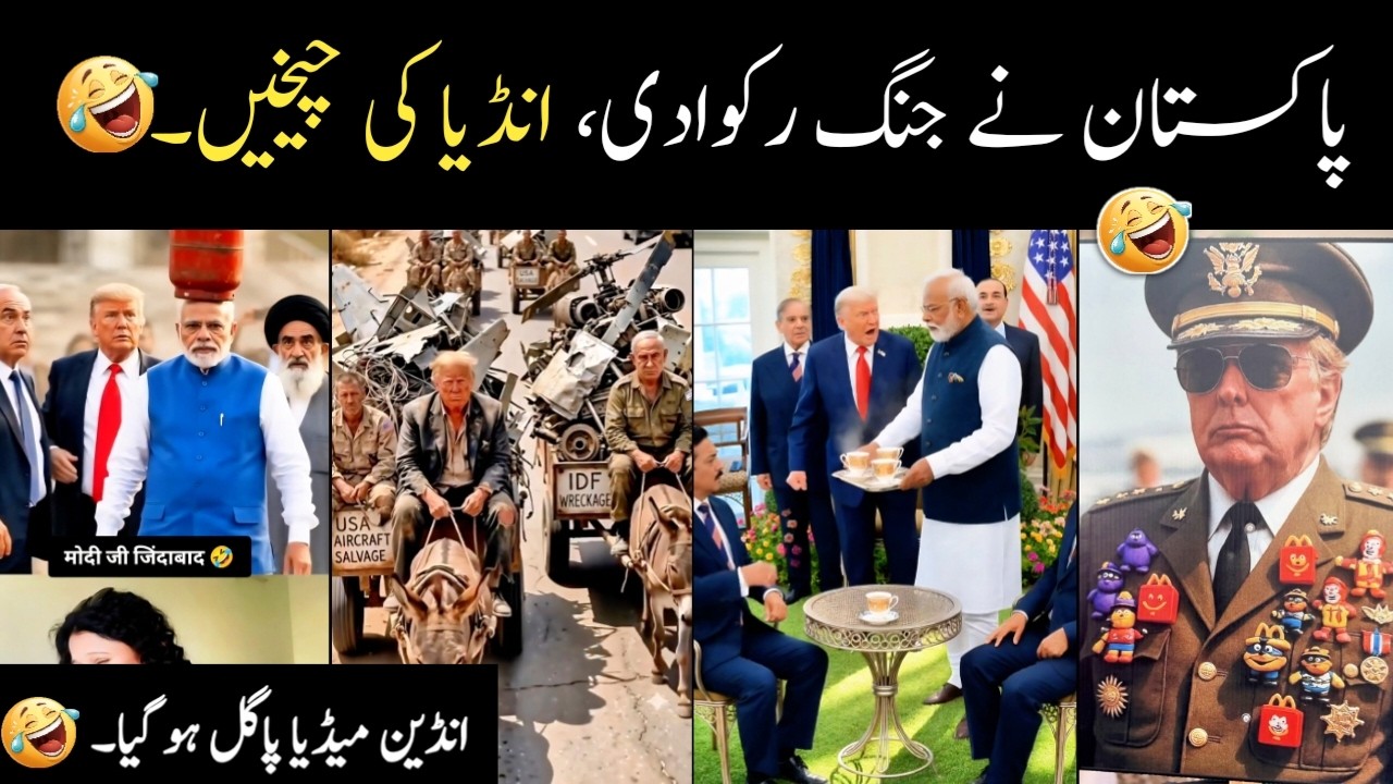 Iran vs America,Israel Ceasefire Funny Reaction By Indian Media's😂😅||Funny videos, Try Not to Laugh