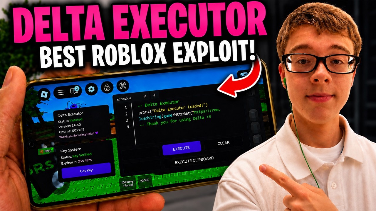 Delta Executor Mobile 😱 Best Roblox Executor for iOS & Android (August 2026)