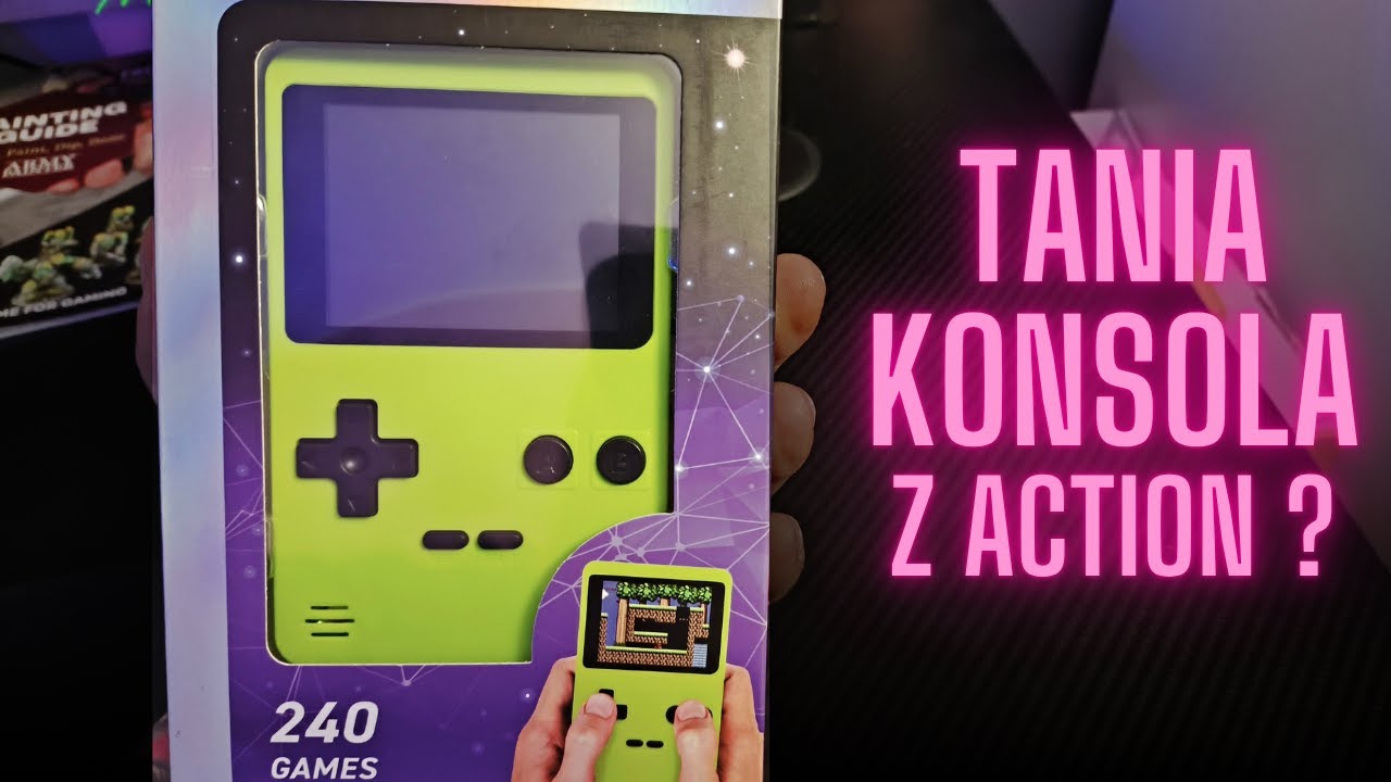 Tania Retro Konsolka z Action za 35zł – HIT czy KIT? 🎮 | Test + Gameplay