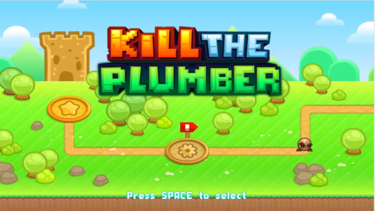 Kill The Plumber 100% Walkthrough [FULL GAME]