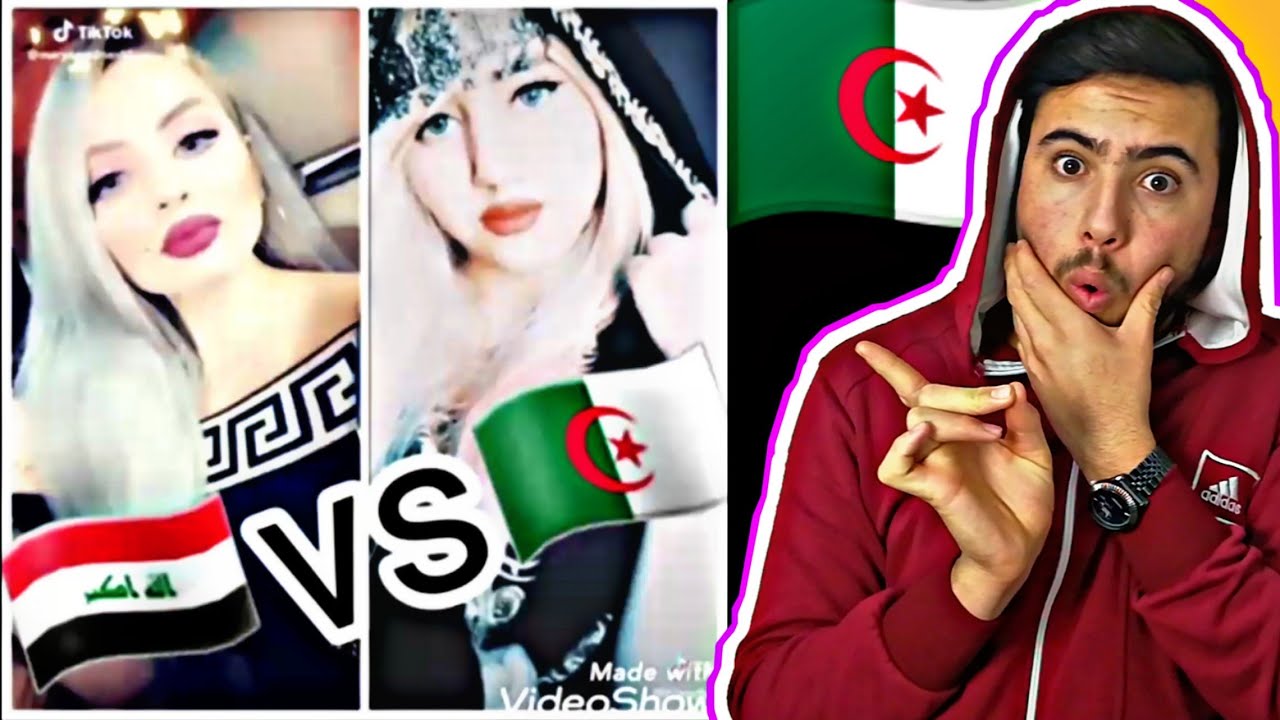 ردت فعل شاب سوري ع تيك توك الجزائر ضد العراق || شي خورافي