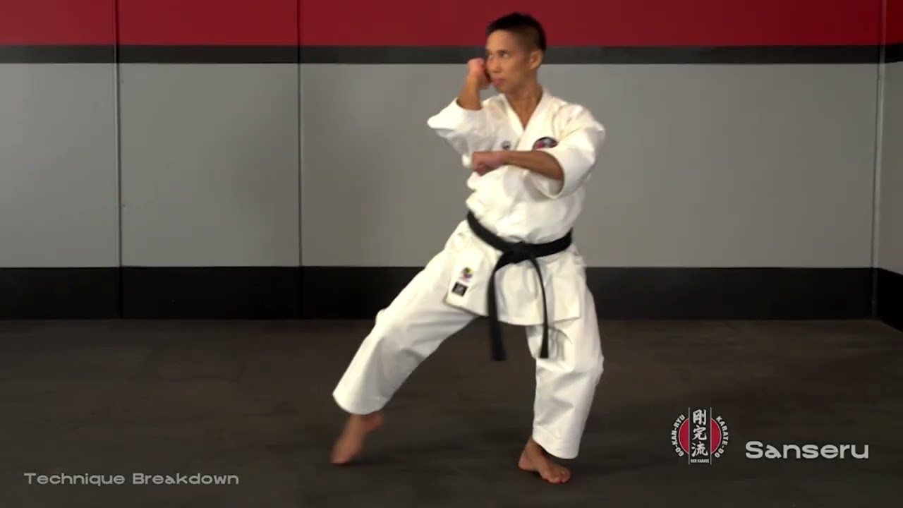 GKR Karate Kata - Sanseru Tutorial - Technique Breakdown