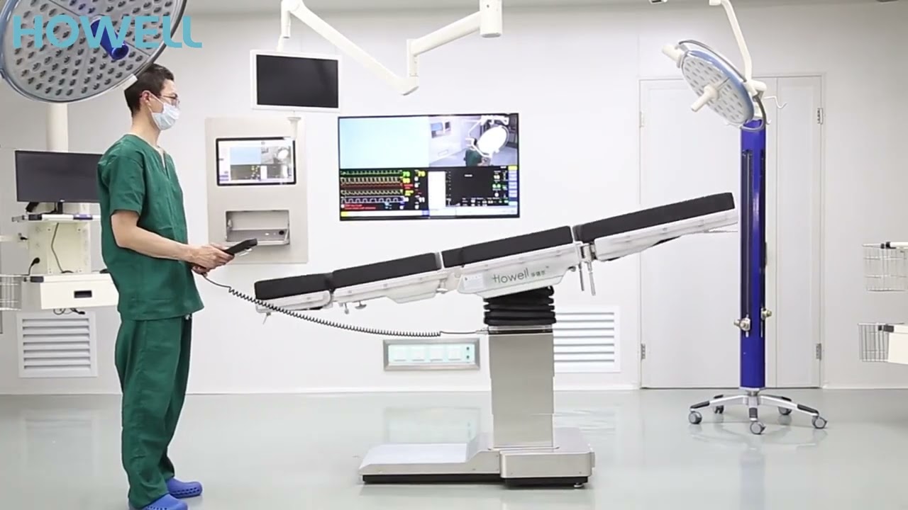 Radiolucent Carbon Fiber Imaging Orthopedic Operating Table