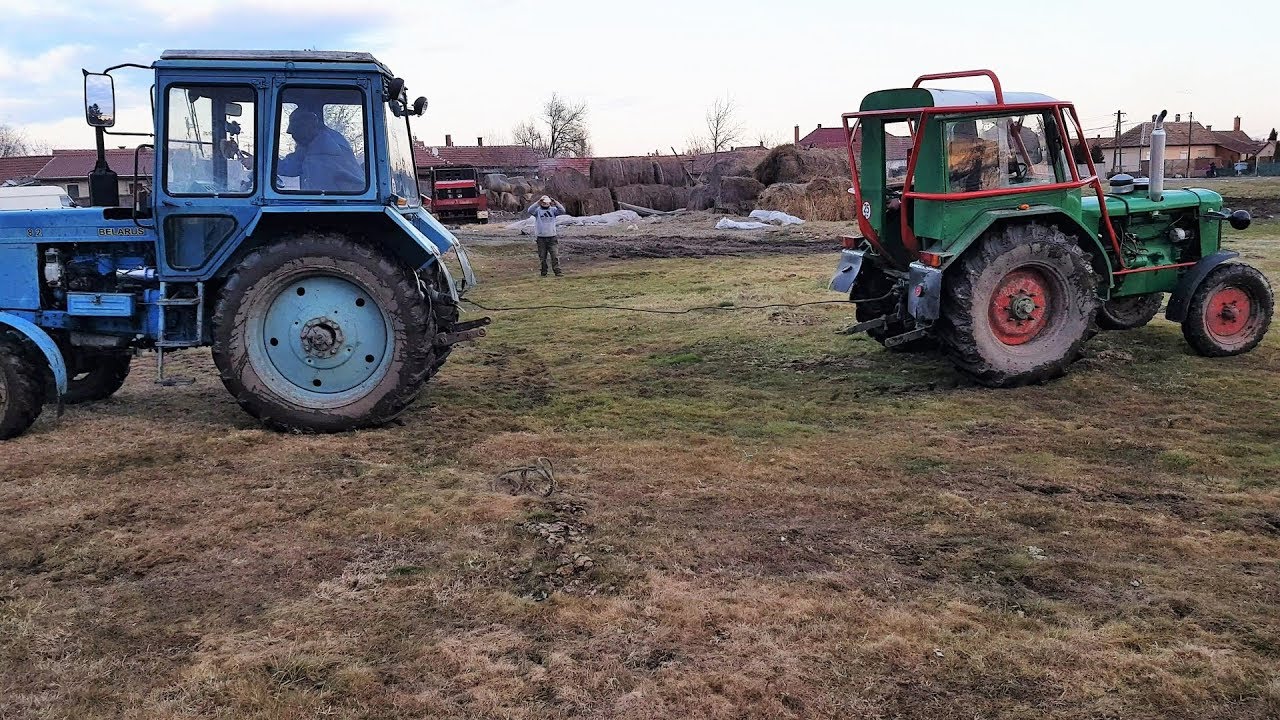Mtz 82 vs Super Zetor 50 tractors (fights) 2018 4k