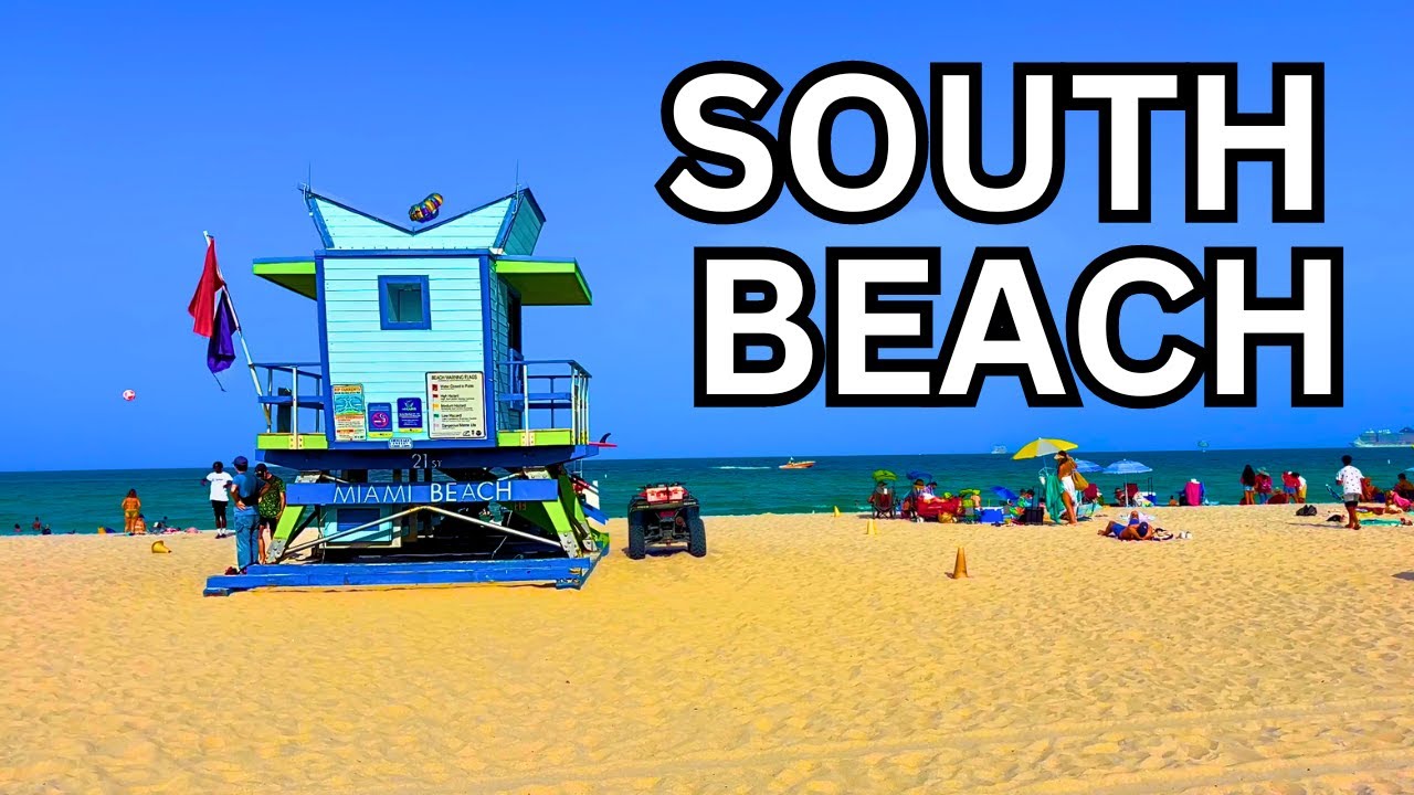 SOUTH BEACH | Miami Walking Tour 2024 | USA
