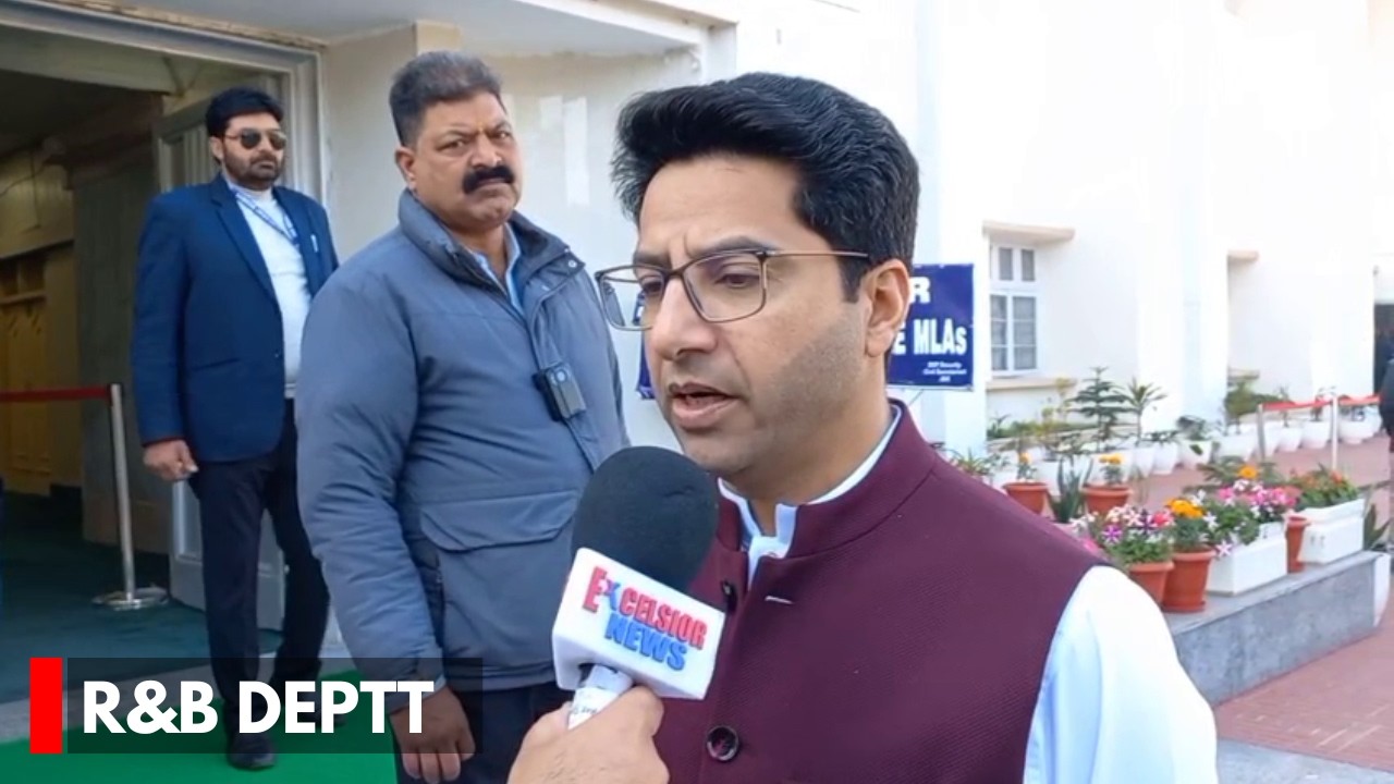 MLA Peerzada Calls for Better Planning and Quality Control in R&B Deptt