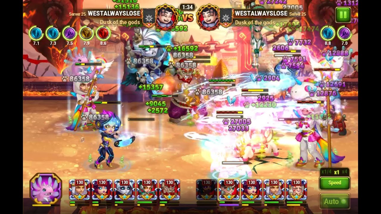 Counter Yasmine, Isaac, Iris, Helios, Martha #HeroWars