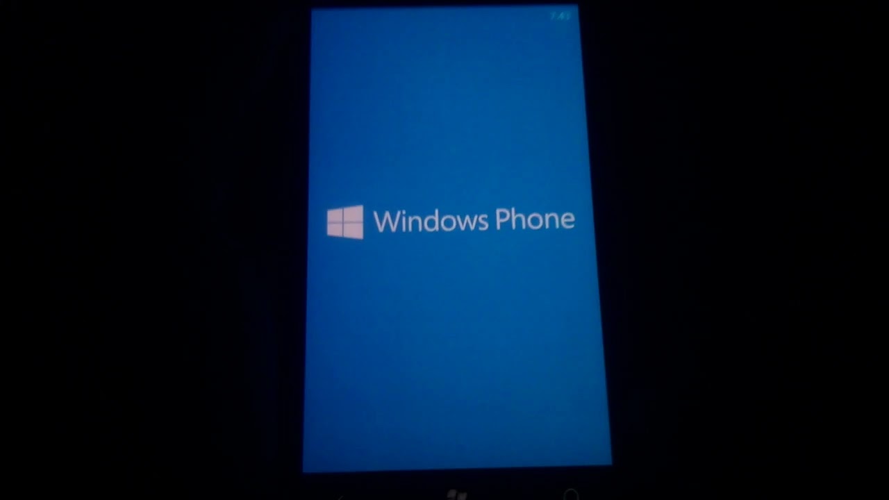 Nokia Lumia 800 (RM-801) Startup and Shutdown