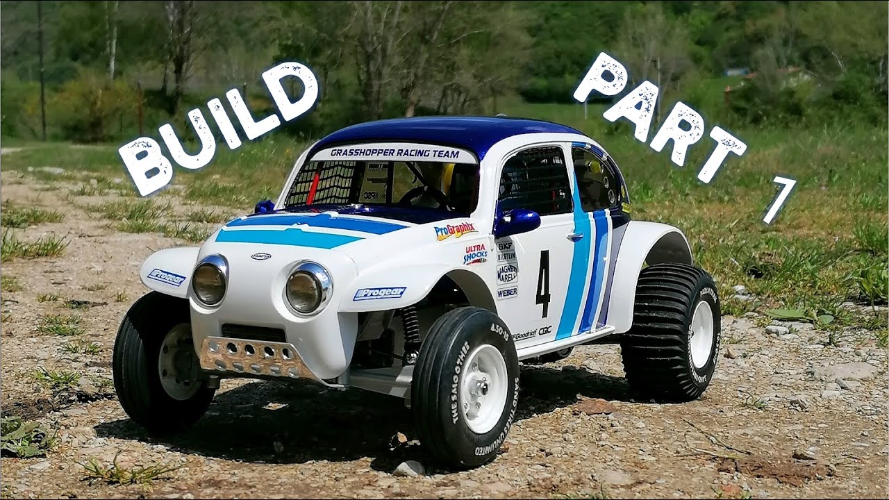 Build SandHopper part 1 Sand Scorcher Grasshopper Tamiya tutorial