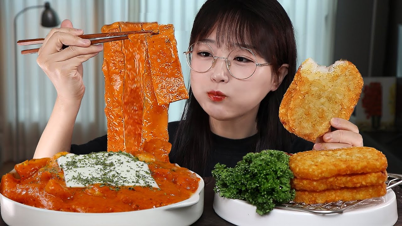 АСМР ЕДА ТОМАТНЫЙ СОУС+ПАСТА СО СЛИВКАМИ И КАРТОФЕЛЬНЫЕ КРОКЕТЫ | MUKBANG