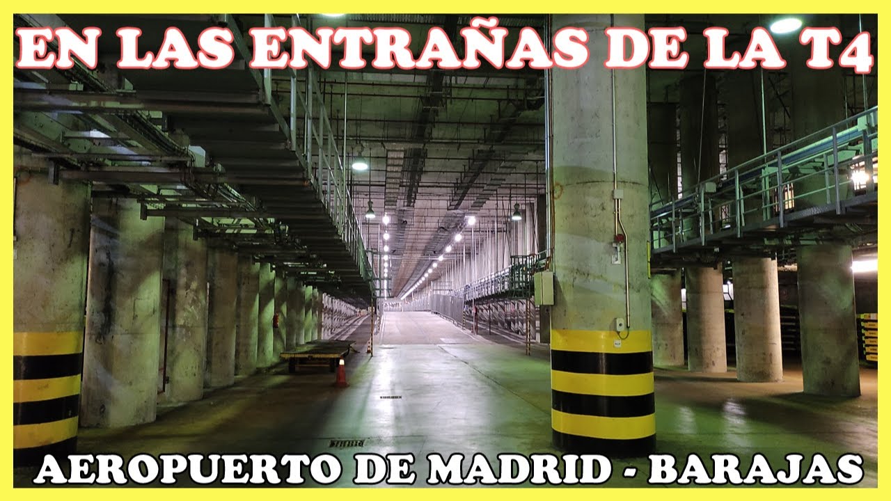 🟢 EN LAS ENTRAÑAS DE LA T4: LA MEJOR VISITA AL AEROPUERTO DE MADRID - BARAJAS | 19 OCTUBRE 2023 🟢