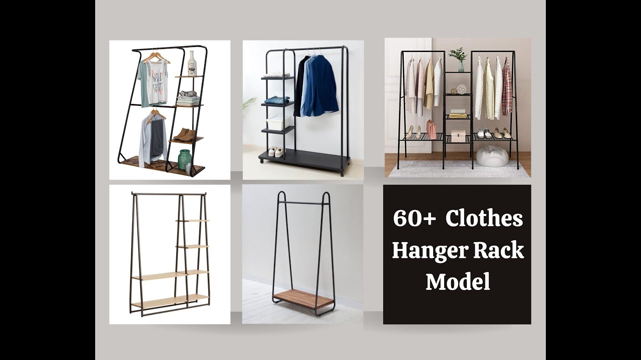 60+ MODEL RAK GANTUNGAN BAJU | 60+ Clothes Hanger Rack