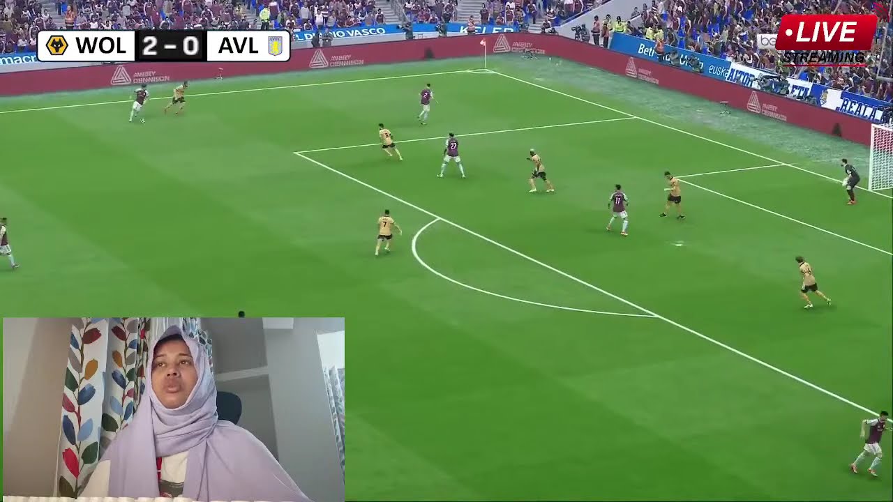 🔴Aston Villa vs Wolves Live I English Premier League 2026 Full Match I Video Game Simulation