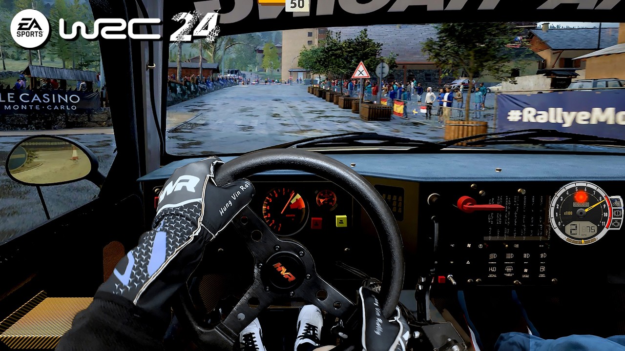 EA SPORTS WRC 24 | Lancia Delta S4 in Moissiere Monte Carlo Onboard POV | Pxn VD6