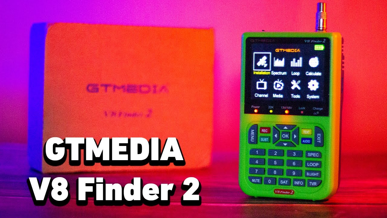 جهاز ضبط الأقمار و كاميرات المراقبة I GTMEDIA V8 Finder 2