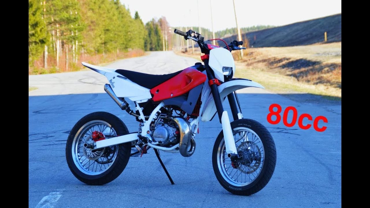 Testissä CH racing (80cc) + CH racing vs Yamaha WR/Ktm duke