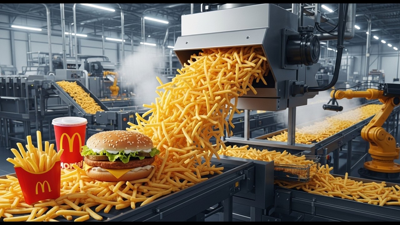How McDonald’s French Fries Are Made | Inside the Massive Factory