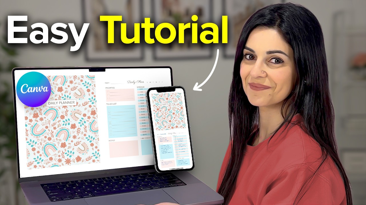 Create and Sell Digital Notebooks Using Canva