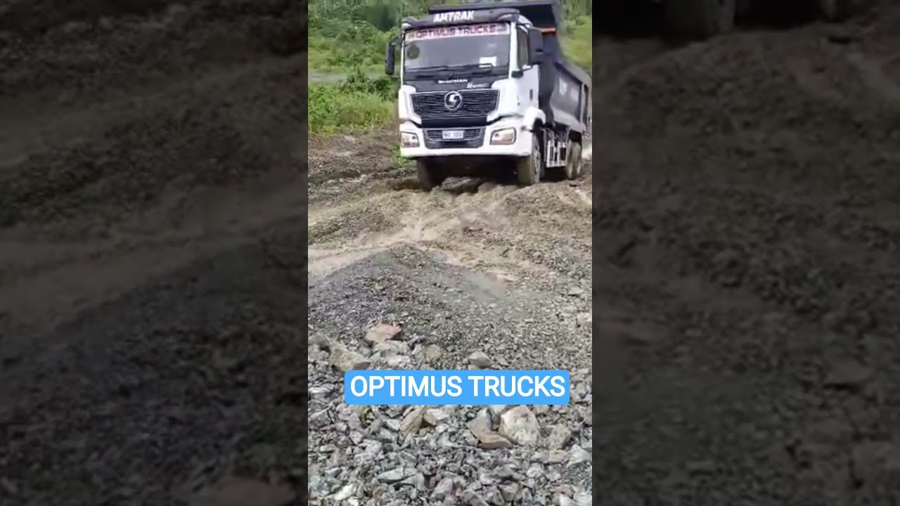 Off road, construction , mining site to rural and urban roads, no prob  with the OPTIMUS DUMP TRUCK