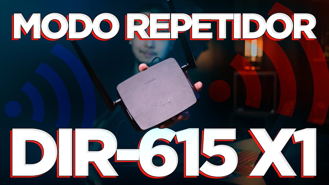Como configurar o DIR-615 X1 como REPETIDOR DE SINAL!